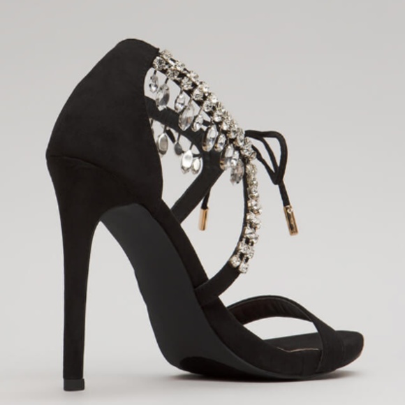 Women's Open Toe Tie Front Heel - Picture 3 of 4